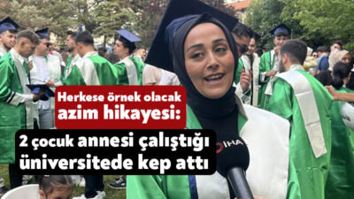 Kocaeli Sağlık ve Teknoloji Üniversitesi'nde (KOSTÜ) hem çalışan hem de