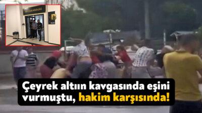 Kocaeli'nin Körfez ilçesinde iki aile arasında, "Ben senin düğününde çeyrek