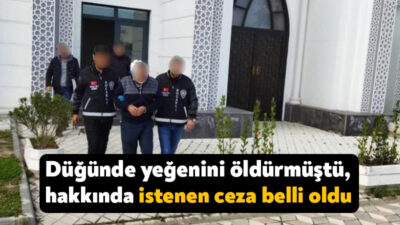 Kocaeli'de aralarında husumet bulunan yeğenini düğünde 5 el ateş ederek