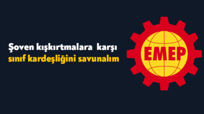 Emek Partisi (EMEP) Kocaeli İl Örgütü, Kayseri'de Suriyeli bir erkeğin