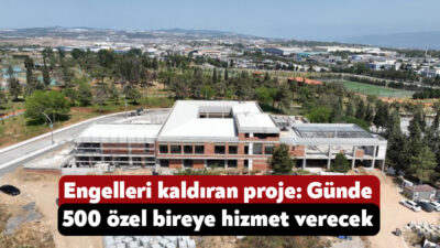Gebze'ye Engelsiz Yaşam Merkezi kazandırılıyor. Çeşitli eğitim atölyelerinin yer aldığı