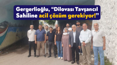 Dilovası Tavşancıldaki demiryolu alt geçidinin yağmur sonrası tıkanması ve saatlerce