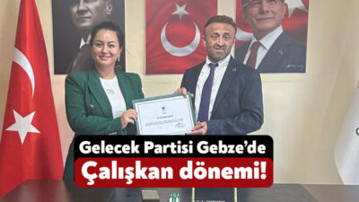 İl başkanlığına Erdal Şahin’i atayarak yeniden yapılanmaya giden Gelecek Partisi