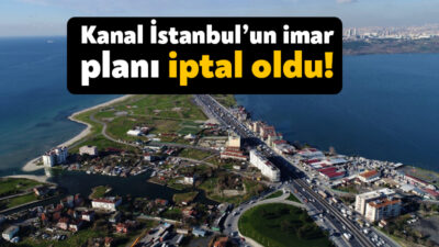 İstanbul Büyükşehir Belediyesi’nin Kanal İstanbul’un iptali için dava sonuçlandı. Mahkeme,