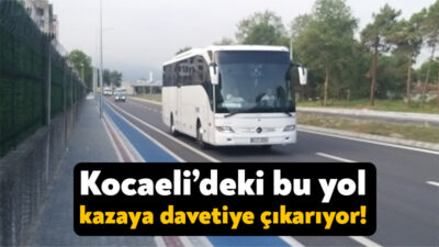 Kocaeli’deki Vatan Caddesi ile Akarsu sokağın kesiştiği nokta kazaya davetiye