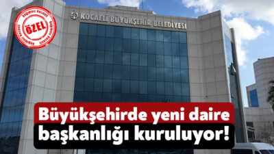 Kocaeli Büyükşehir Belediyesi’nin temmuz ayı meclis toplantı 11 Temmuz’da yapılacak.