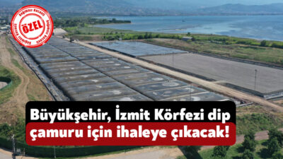 Kocaeli Büyükşehir Belediyesi İzmit Körfezi’nin temizlenmesi için ihale düzenleyecek. Büyükşehir