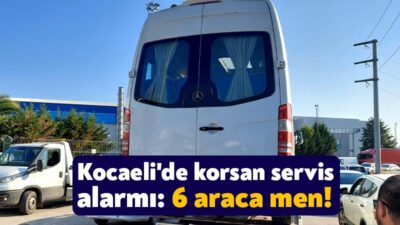 Kocaeli Büyükşehir Belediyesi, Kocaeli’de yasa dışı bir şekilde çalışan korsan