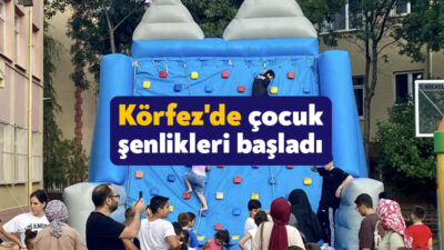 Körfez Belediyesi tarafından her yıl geleneksel olarak düzenlenen çocuk şenliği