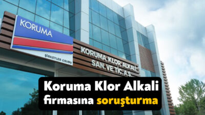 Merkezi Kocaeli'de bulunan Koruma Şirketler Grubu'na ait 'Koruma Klor Alkali