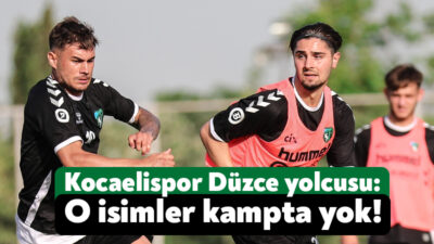 2024-2025 sezonu öncesinde hazırlıklarını sürdüren Kocaelispor, bugün Topuk Yaylası’na gidiyor.