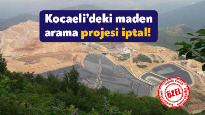 Dilovası’nda Tarmac Agrega Madencilik şirketi tarafından yapılması istenen dolomit ocağı