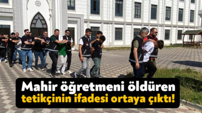Kocaeli'de lise müdür yardımcısı Mahir Çoğaç'ı tabanca ile vurarak öldüren