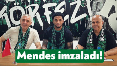 Kocaelispor’un yeni transferi Ryan Mendes resmi sözleşmeyi imzaladı. 34 yaşındaki