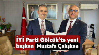 İYİ Parti’de Gölcük İlçe Başkanı Soner Yusufoğlu’nun istifası sonrasında Mustafa