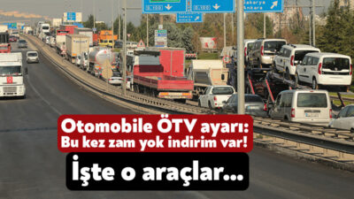 Hibrit motora sahip olan araçlara ÖTV indirimi geliyor. Meclis başkanlığına