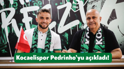 Yeni sezonda transfer harekatının devam ettiği Kocaelispor’da bir isim daha