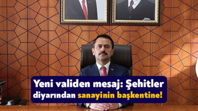 10 Temmuz’da yayınlanan Cumhurbaşkanlığı Kararnamesi ile Kocaeli’ye vali olarak atanan