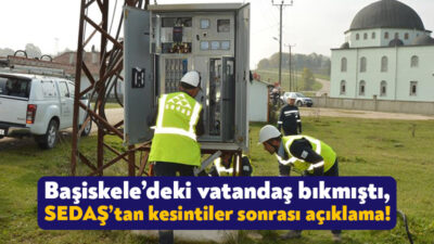 Başiskele’nin Yuvacık ve Yeşilyurt Mahallelerinde yaşanan elektrik kesintilerinden dolayı vatandaşlar