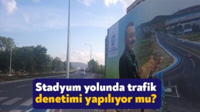 Kocaeli’de yeni stadyumun yapılması sonrasında ulaşım ile ilgili çalışmalar devam
