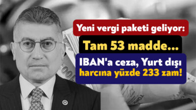 AK Parti Grup Başkanı Abdullah Güler, yurt dışı çıkış harçlarına