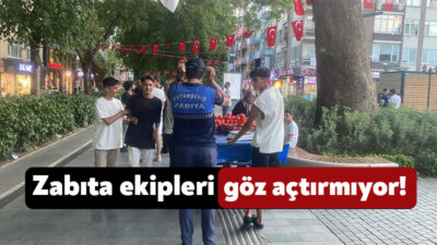 Kocaeli Büyükşehir Belediyesi, Cumhuriyet Bulvarı’nda üzerinde yer alan araçların yanlış