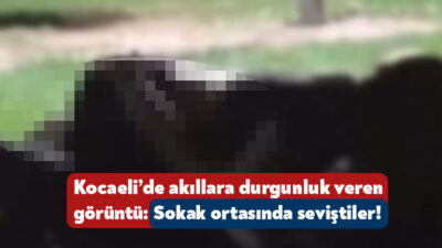 Körfez Yarımca Sahili’nde dün akşam saatlerinde bir çift, hiç kimseye