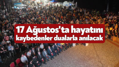 Gölcük'te 17 Ağustos 1999'da meydana gelen depremde hayatını kaybedenler, depremin