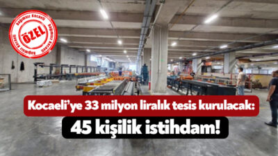 ABB Metal Alüminyum Sanayi ve Ticaret şirketi tarafından Dilovası’na yapılması