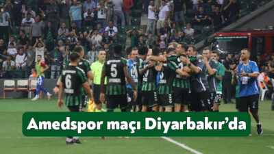 Trendyol 1. Lig ekibi Kocaelispor, ligin 4. haftasında deplasmanda Amed