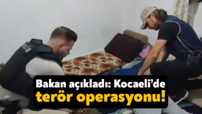 İçişleri Bakanı Ali Yerlikaya Kocaeli’nin de aralarında yer aldığı 26