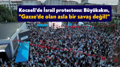 Kocaeli'de Hamas Siyasi Büro Başkanı İsmail Haniye'nin İran'da suikasta