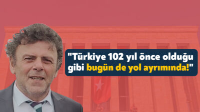 Sosyalist Cumhuriyet Partisi Genel Başkanı Yılmaz Ersezer 30 Ağustos Zafer