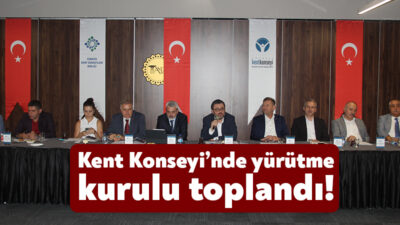 Kocaeli Kent Konseyi 1. Yürütme Kurulu Toplantısı, Kocaeli Kent Konseyi