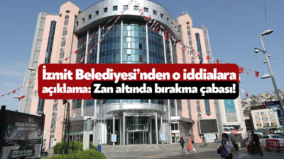 İzmit Belediyesi sosyal medya platformlarında paylaşılan “Evli” yerine “Kötü” ifadesinin