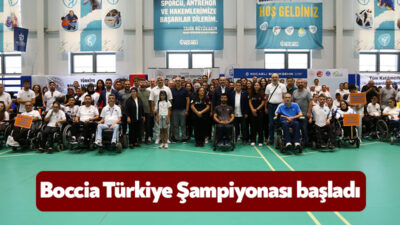 Boccia Türkiye Şampiyonası Kocaeli Büyükşehir Belediyesi ile Türkiye Boccia Bowling