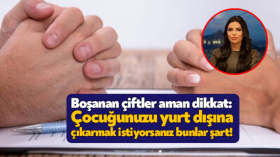 Boşanan çiftlerin çocuğunu paylaşamaması birçok soruna sebep olurken, velayetini alan