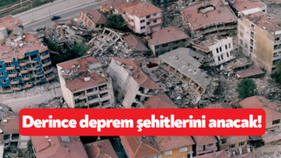 Derince Belediyesi, 17 Ağustos 1999 Marmara Depremi’nin 25. yıl dönümünde
