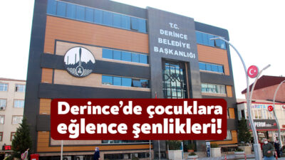 Derince Belediyesi çocuklar için üç hafta sürecek olan 7-23 Ağustos