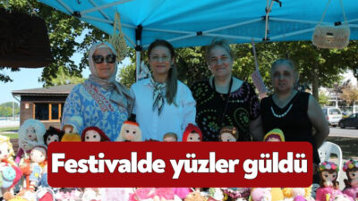 Kocaeli'de kadın girişimciler kendilerine özel olarak düzenlenen alışveriş festivalinde buluştu.