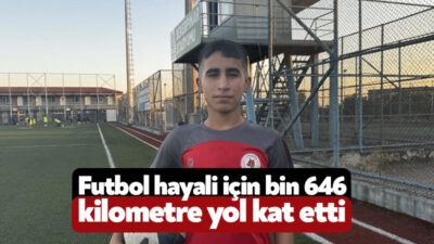 Şırnak'ın Uludere ilçesinde çobanlık yapan 16 yaşındaki Ender Sağım, en
