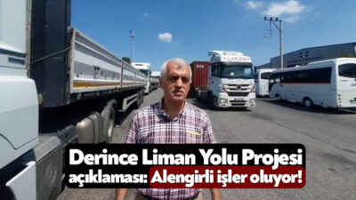 DEM Parti Kocaeli Milletvekili Ömer Faruk Gergerlioğlu Derince Liman Yolu
