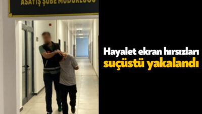 Kocaeli’den 9 farklı otomobilden hayalet ekranları çalan ve lüks otomobil