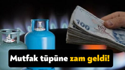 Türkiye'de birçok kaleme gelen zamlar mutfak tüplerinin fiyatlarını da etkiledi.