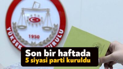 Ağustos ayı içinde kurulan Büyük Türkiye Partisi, Adalet ve Çağrı