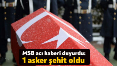 Milli Savunma Bakanlığı (MSB), Pençe-Kilit Harekatı bölgesinde görev yapan Piyade