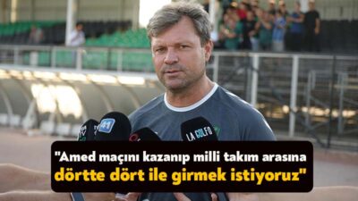 Kocaelispor Teknik Direktörü Ertuğrul Sağlam, Amed Sportif Faaliyetler müsabakasıyla ilgili,