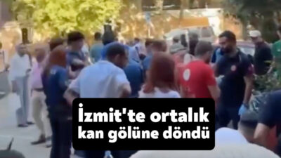 Kocaeli'nin İzmit ilçesinde öğle saatlerinde hareketli dakikalar yaşandı. 16 yaşlarındaki