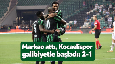 Trendyol 1. Lig’in ilk hafta mücadelesinde Kocaelispor evinde Gençlerbirliği’ni konuk