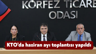Körfez Ticaret Odası (KTO) haziran ayı meclis toplantısı, Meclis Başkanı